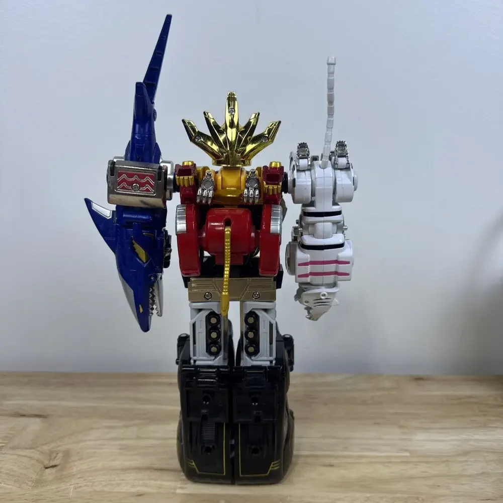 Power Rangers Wild Force Gaoranger DX Gao King Megazord Bandai Complete Set 2001